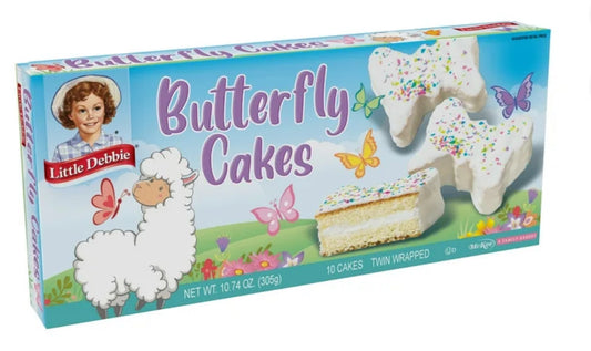 Little Debbie Butterfly Cakes Pastelitos de Vainilla 10.74 oz