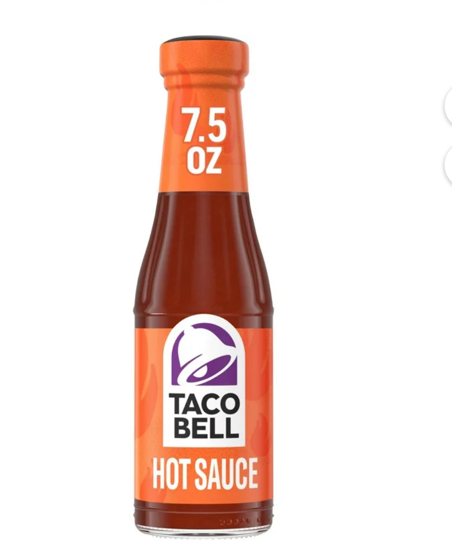 Taco Bell Hot Sauce, 7.5 oz Bottle