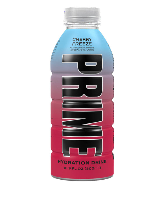 Prime Hydration Drink, Cherry Freeze Limited Time Only, 16.9 fl oz (Single Bottle)