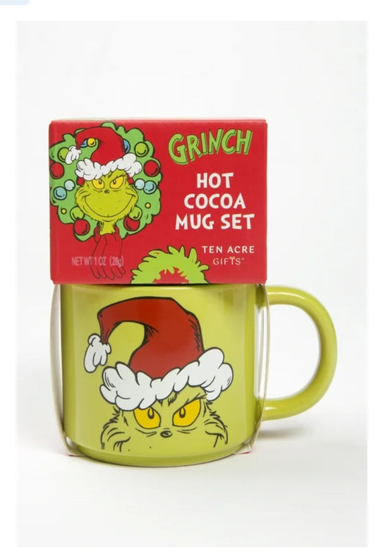 GrinchTaza de Navidad y el Set de Cacao Caliente, Set de Regalo