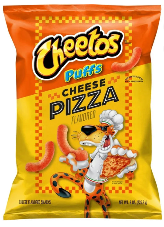 Cheetos Bolsa de 8.0 Onzas de Snacks de Pizza con Queso