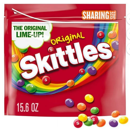 Skittles Original Chewy Candy Sharing Size - 15.6 oz Bag