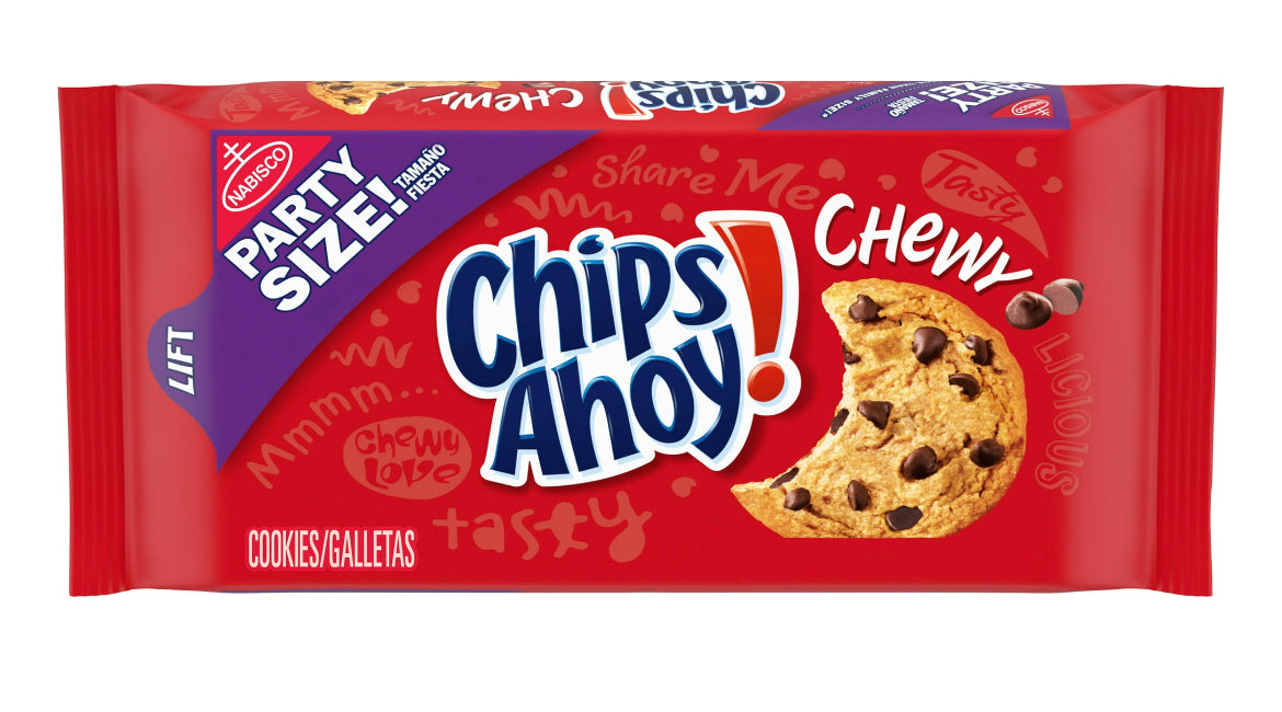 CHIPS AHOY! Chewy Chocolate Chip Cookies, Party Size, 26 oz