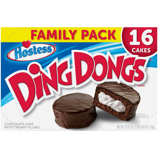 Rollback
Selección popular
para "snack cakes family pack"
Visit the Hostess Store
HOSTESS Paquete Familiar Chocolate Ding Dongs 16 Unidades 20.31oz