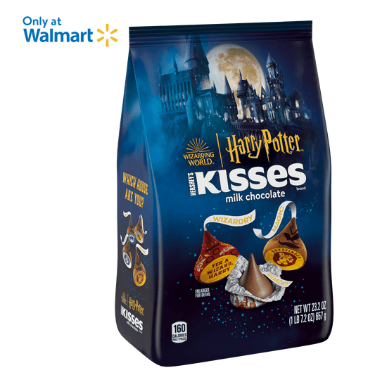 Hershey's Kisses Chocolate con Leche Harry potterTM Halloween Candy, Bolsa 23.2 oz