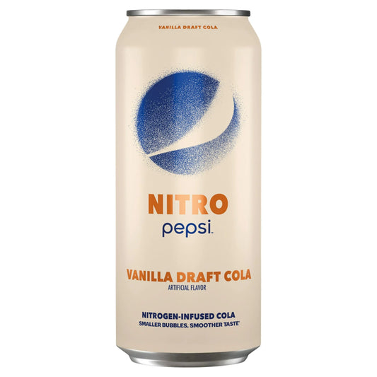 Nitro Pepsi Vanilla Draft Cola, 13.65 fl oz Can - LOOP MX