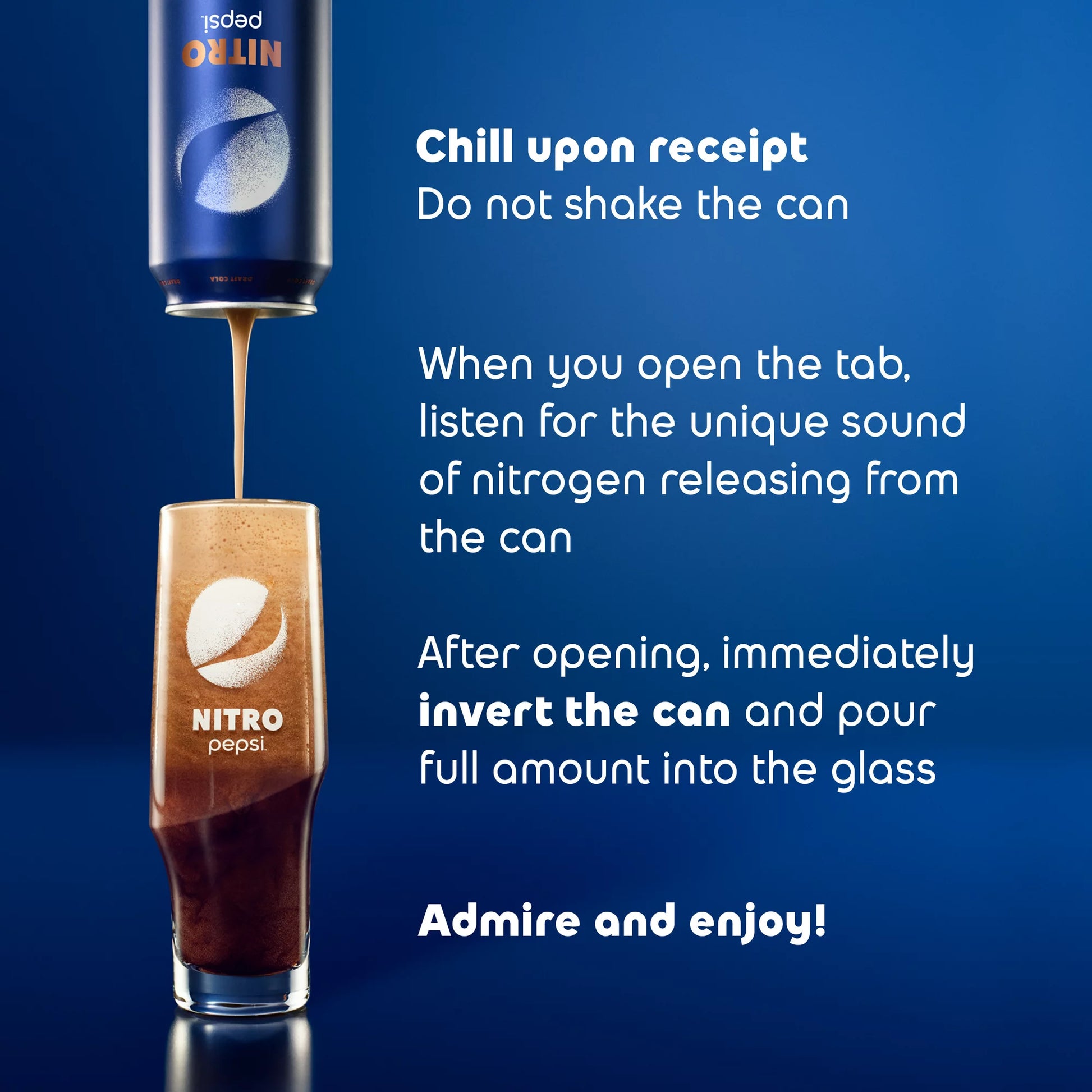Nitro Pepsi Vanilla Draft Cola, 13.65 fl oz Can - LOOP MX