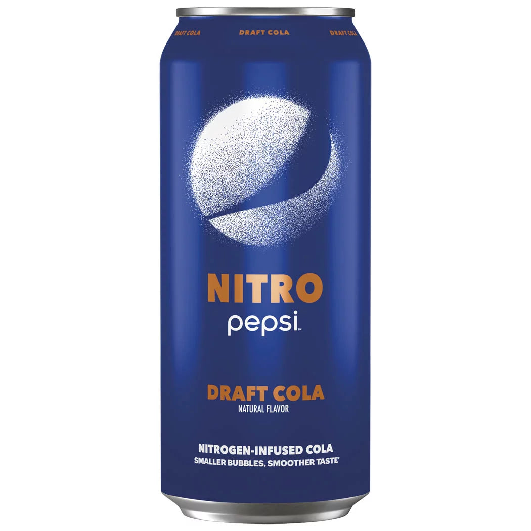 Nitro Pepsi Draft Cola, 13.65 fl oz can - LOOP MX