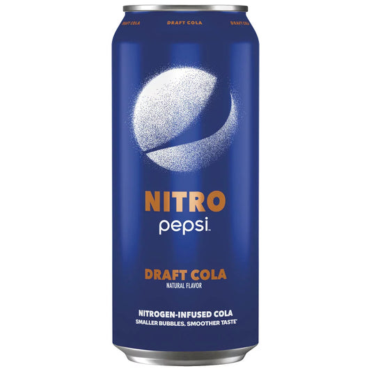 Nitro Pepsi Draft Cola, 13.65 fl oz can - LOOP MX