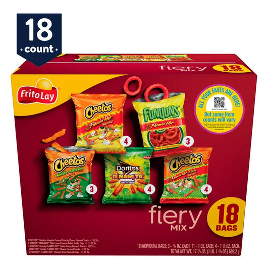 Frito-Lay Fiery Mix Variety Pack