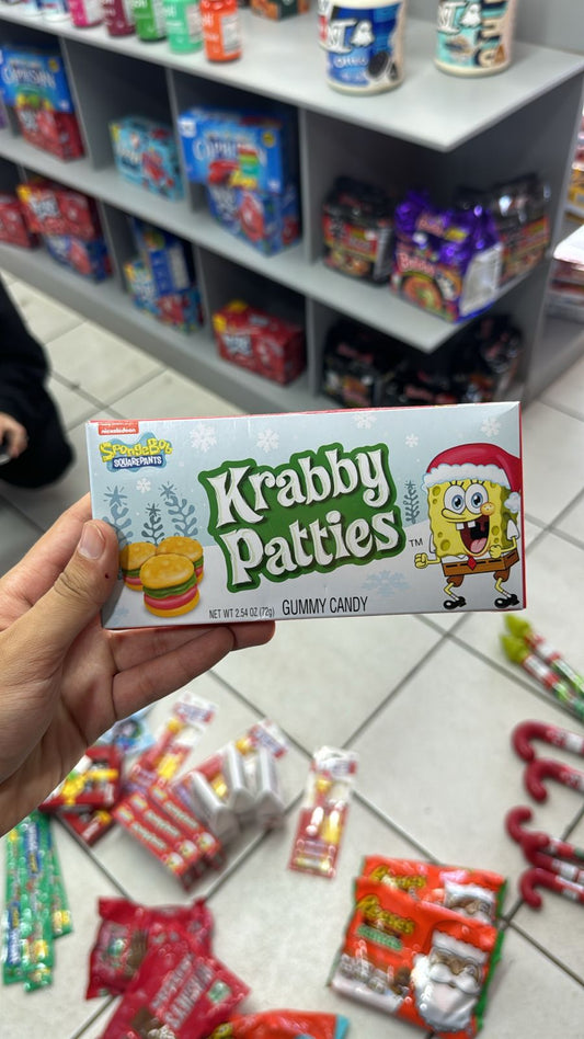 Krabby patties gummy candy