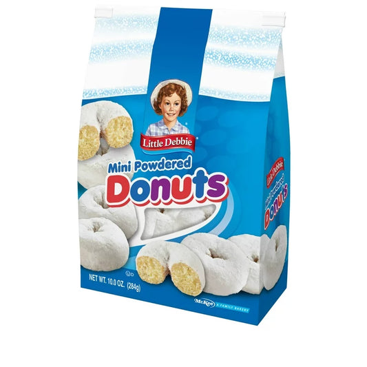 Little Debbie Powdered Mini Donuts (bagged), 10 oz