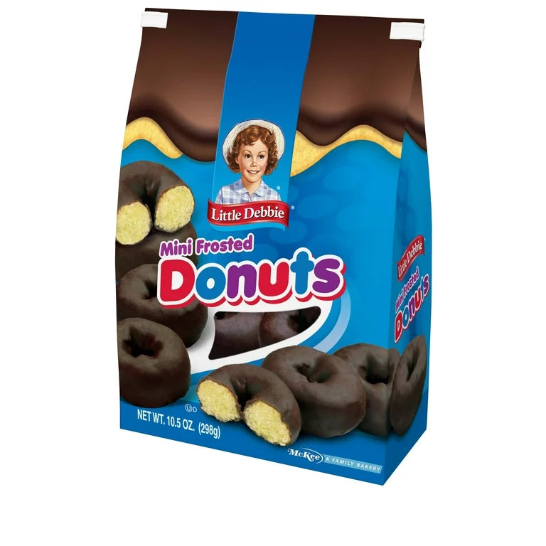 Little Debbie Frosted Mini Donuts (bagged), 10.5 oz