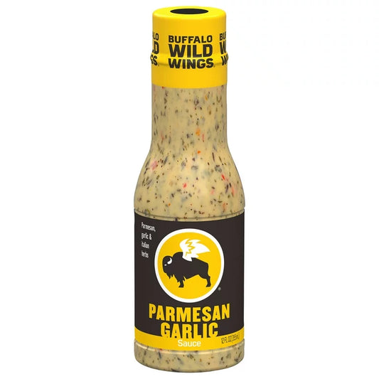 Buffalo Wild Wings Parmesan Garlic Sauce, 12 fl oz Bottle - LOOP MX