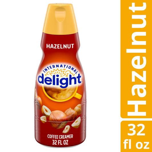 International Delight Crema para Café con Avellanas Botella de 32 fl oz