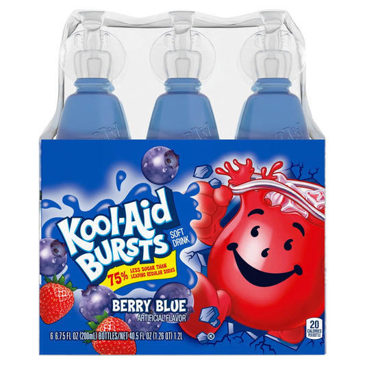 Kool-Aid Estalla Baya Azul 6Pk 40.5 oz