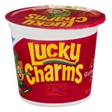 Lucky Charms Cereal sin Gluten con Malvaviscos, Taza de Cereal de una Sola Porción de 1.7 OZ