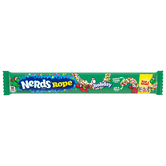 Nerds Relleno de Medias de Caramelo Holiday Rope, 0,92 oz