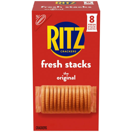 RITZ Fresh Stacks Original Crackers, 11.8 oz (8 Pilas)