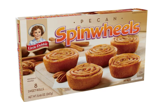 Little Debbie Pecan Spinwheels, 8 ct, 8.46 oz