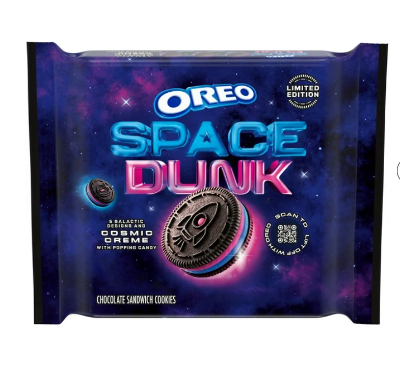 OREO Space Dunk Chocolate Sandwich Cookies, Limited Edition, 10.68 oz
