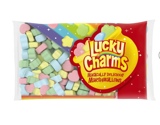 Jet-Puffed Lucky Charms Shaped Magically Delicious Marshmallows, 7 oz Bag