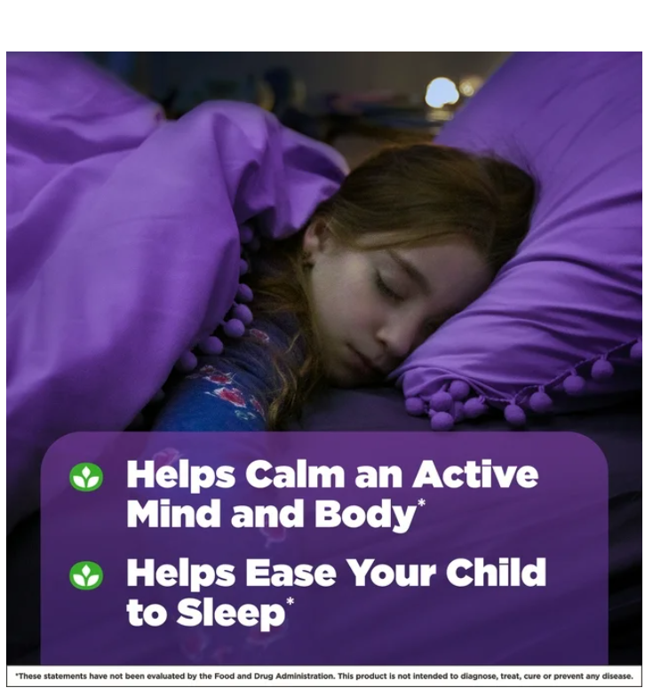 Natrol® Kids Sleep+™ Calm, Melatonin and L-Theanine, Sleep Gummies for Kids, Strawberry Flavor, 60 Count