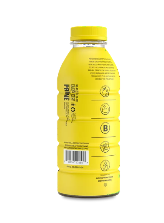 Bebida Hidratante Prime Limonada 16oz