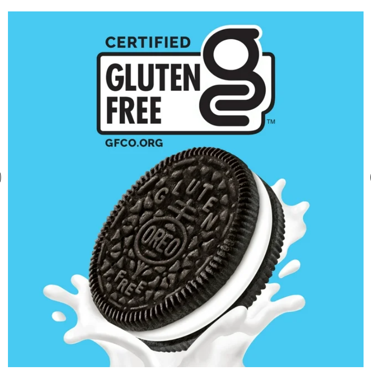 OREO Double Stuf Gluten Free Chocolate Sandwich Cookies, Gluten Free Cookies, 12.47 oz Packs