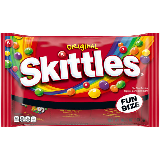 Skittles Original Tamaño Divertido Caramelo Masticable - 10.72 Oz