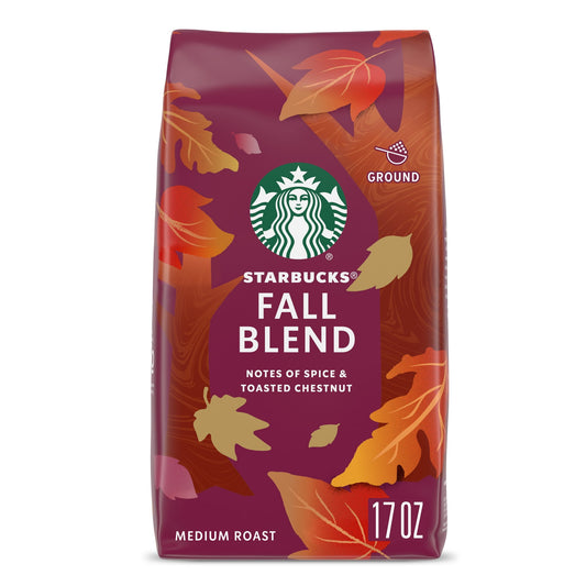 Starbucks Fall Blend Café Molido de Tostado Medio, 100%