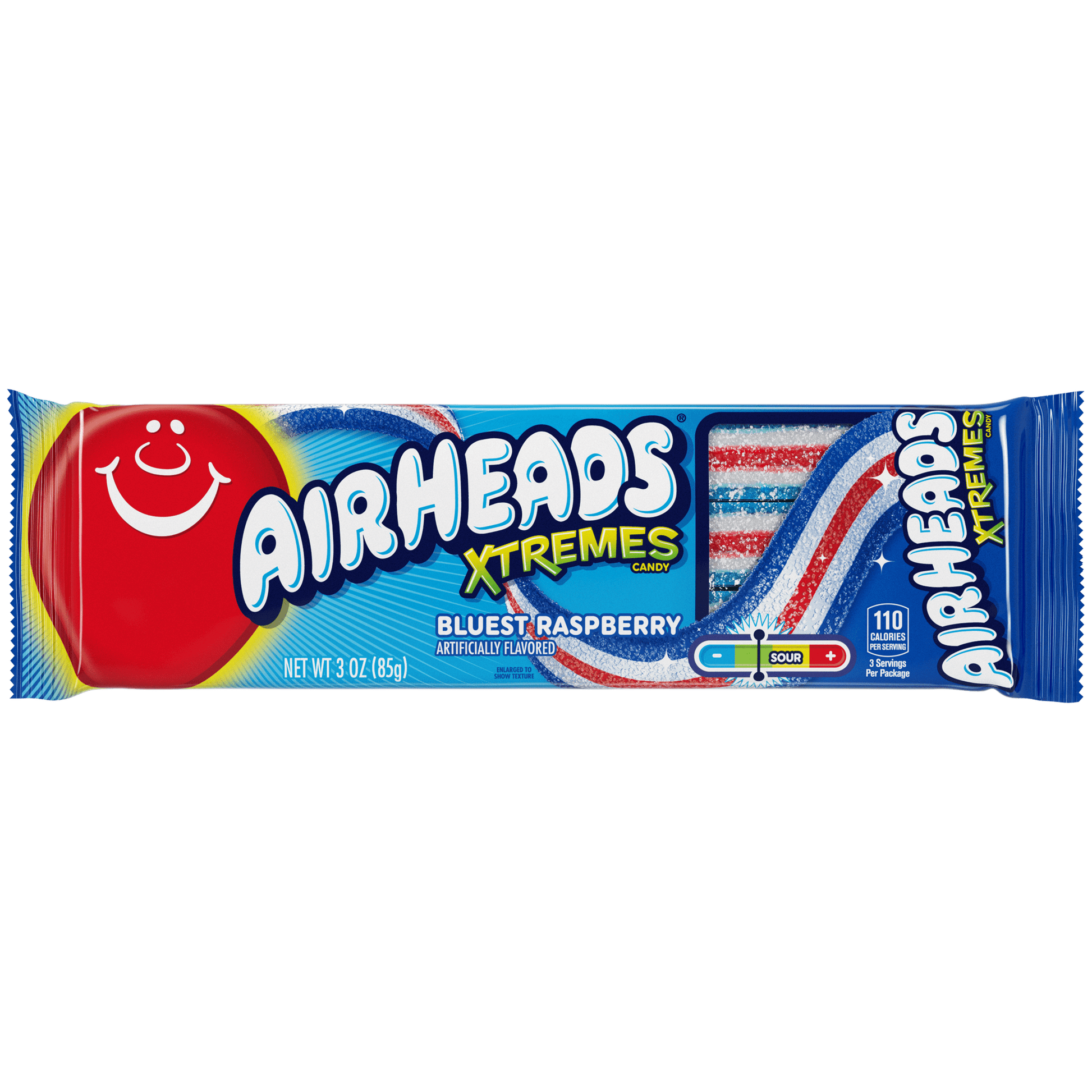 Airhead Xtremes Bluest Raspberry Belts 3oz - LOOP MX