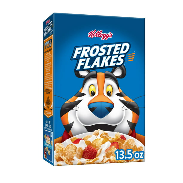 Kellogg's Frosted Flakes Original Cold Breakfast Cereal, 13.5 oz - LOOP MX