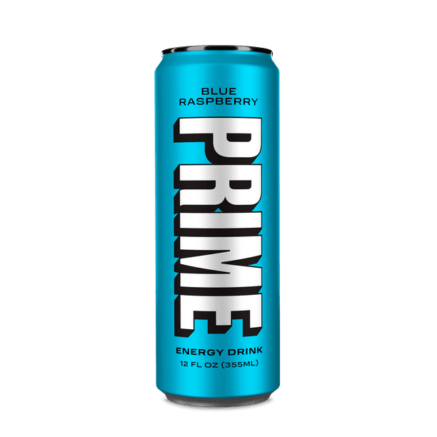 Prime Energy Drink Blue Raspberry12oz Can - LOOP MX