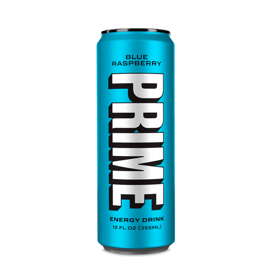 Prime Energy Drink Blue Raspberry12oz Can - LOOP MX