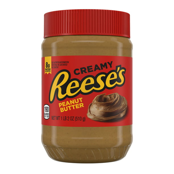 REESE'S, Creamy Peanut Butter Spread, Baking, 18 oz, Jar - LOOP MX