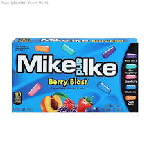 Mike and Ike Berry Blast 4.25oz(120g9