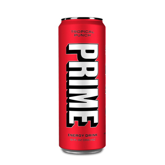 Prime Energy Sugar-Free Drink Tropical Punch 12oz Can - LOOP MX