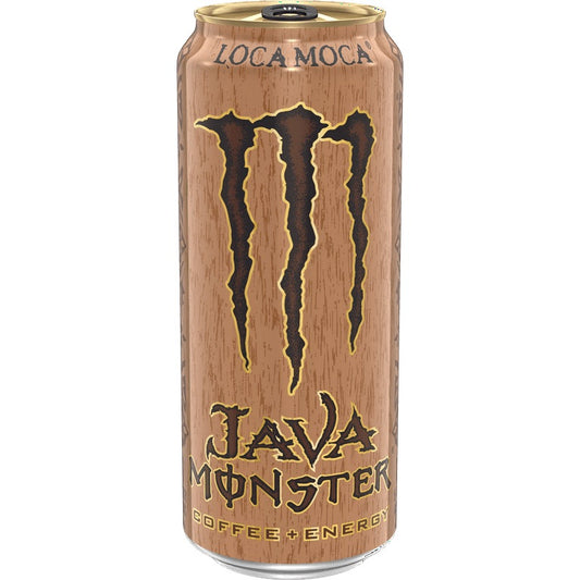 Java Monster, Mean Bean, Coffee + Energy Drink, 11 fl oz - LOOP MX