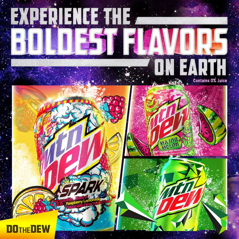 Mountain Dew Spark Soda Pop Raspberry Lemonade12 oz - LOOP MX