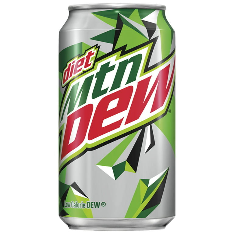 Diet Mountain Dew Citrus Soda Pop, 12 oz - LOOP MX