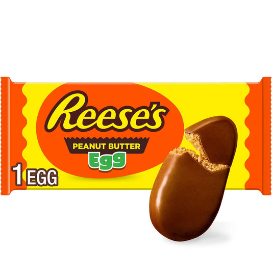 Reese's Chocolate con Leche Mantequilla de Maní Huevo Caramelo Easter, Paquete de 1.2 oz pascua