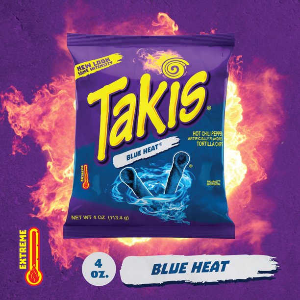 Takis Blue Heat 4 oz - LOOP MX