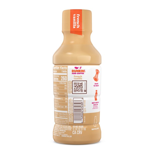 Dunkin Iced Coffee French Vanilla 13.7oz - LOOP MX