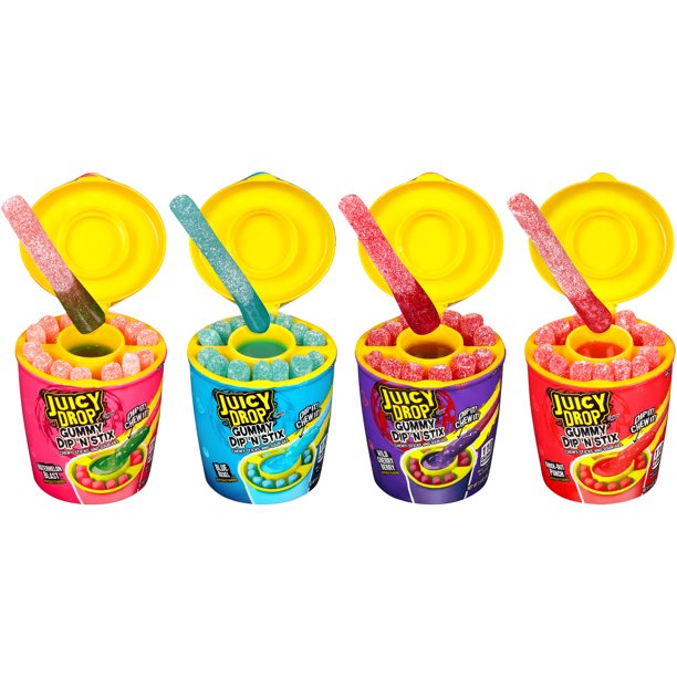 Juicy Drop Gummy Dip 'N Stix 3.4oz - LOOP MX