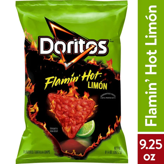 Doritos Flamin Hot Limón 9.25 oz - LOOP MX