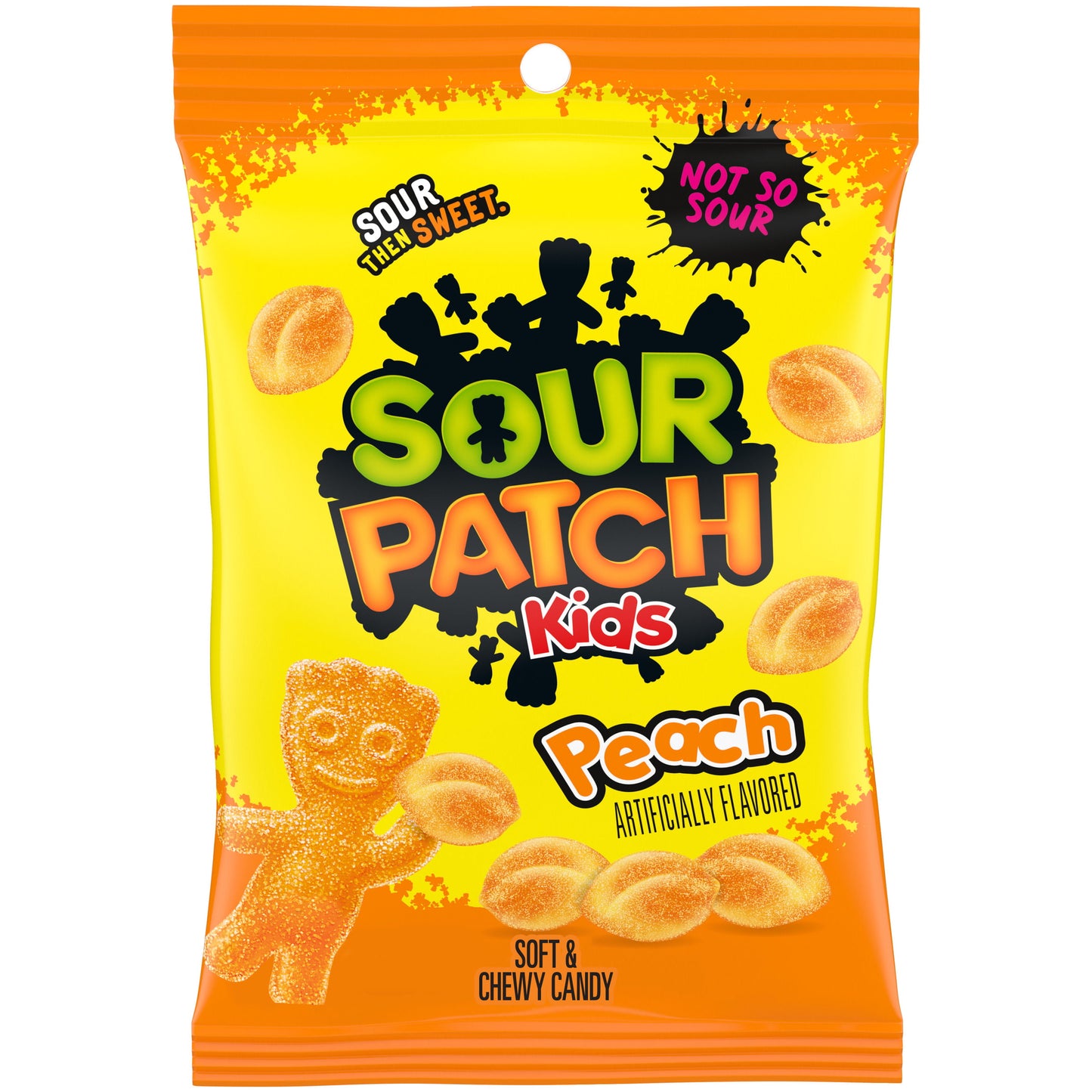 SOUR PATCH KIDS Peach Soft and Chewy Candy, 8.07 oz - LOOP MX