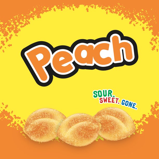 SOUR PATCH KIDS Peach Soft and Chewy Candy, 8.07 oz - LOOP MX