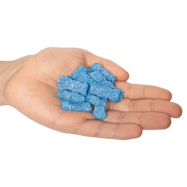 SOUR PATCH KIDS Blue Raspberry Soft & Chewy Candy, 3.6 oz - LOOP MX