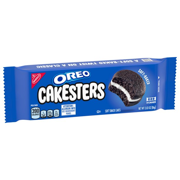 OREO Cakesters Soft Snack Cakes, 3.03 oz - LOOP MX